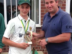 Under 14's Player of the Year Will Spicer